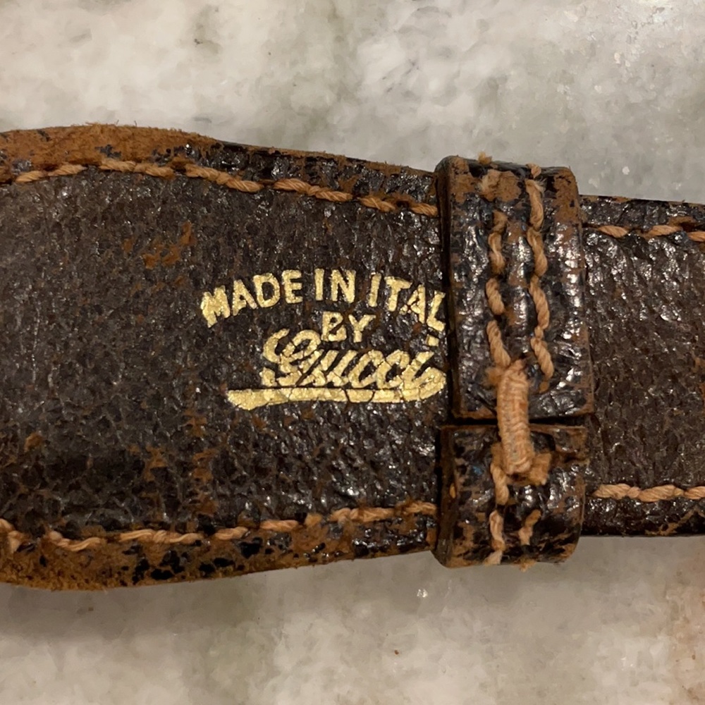 Vintage Gucci Belt - Picture 6 of 14